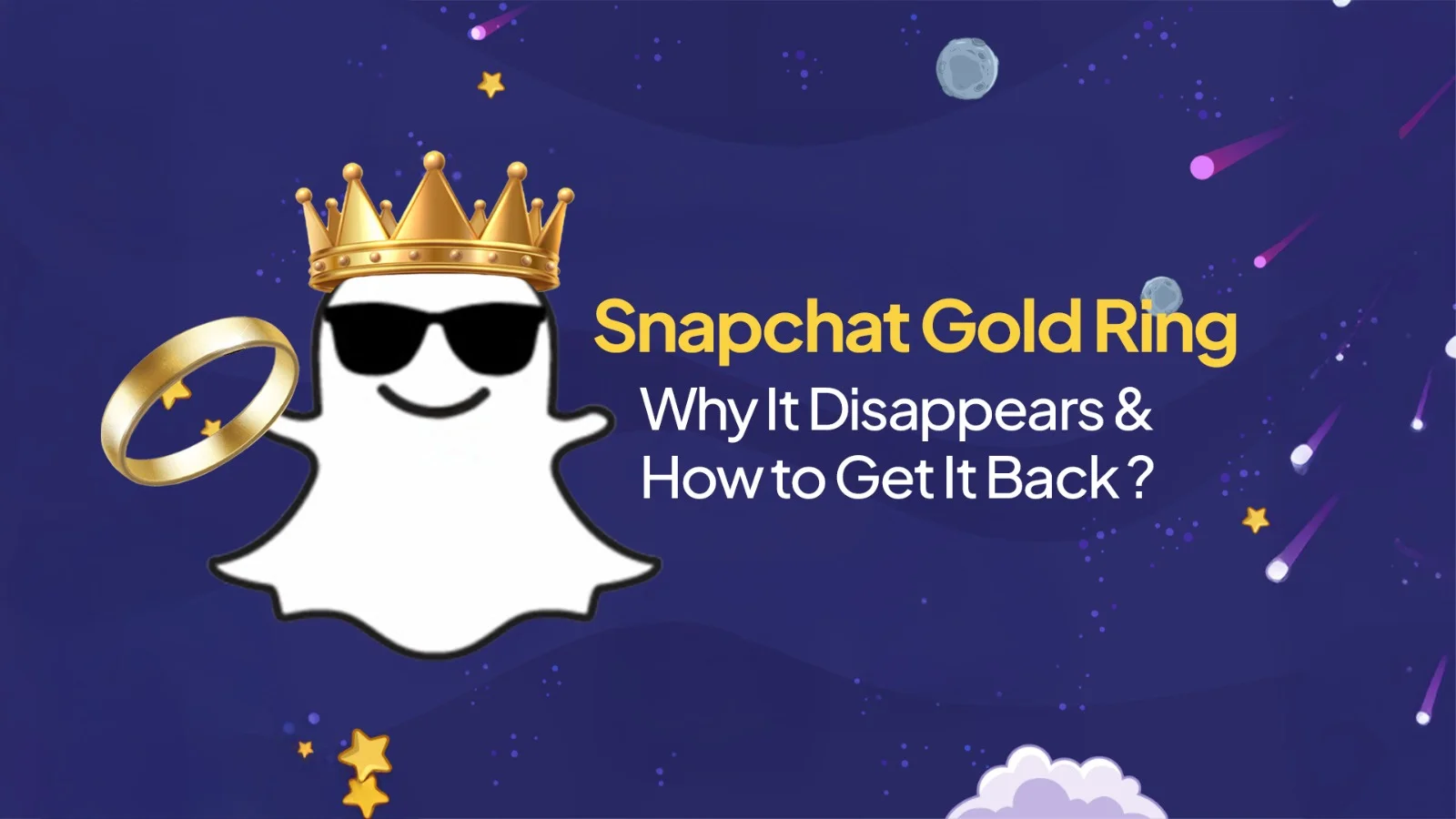Discover how to restore your Best Friends on Snapchat badge and gold ring.