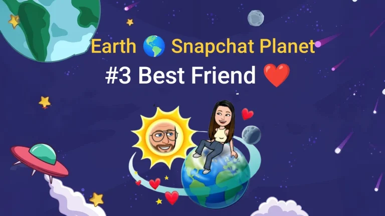 Earth Snapchat Planet in the Planets Snapchat Feature