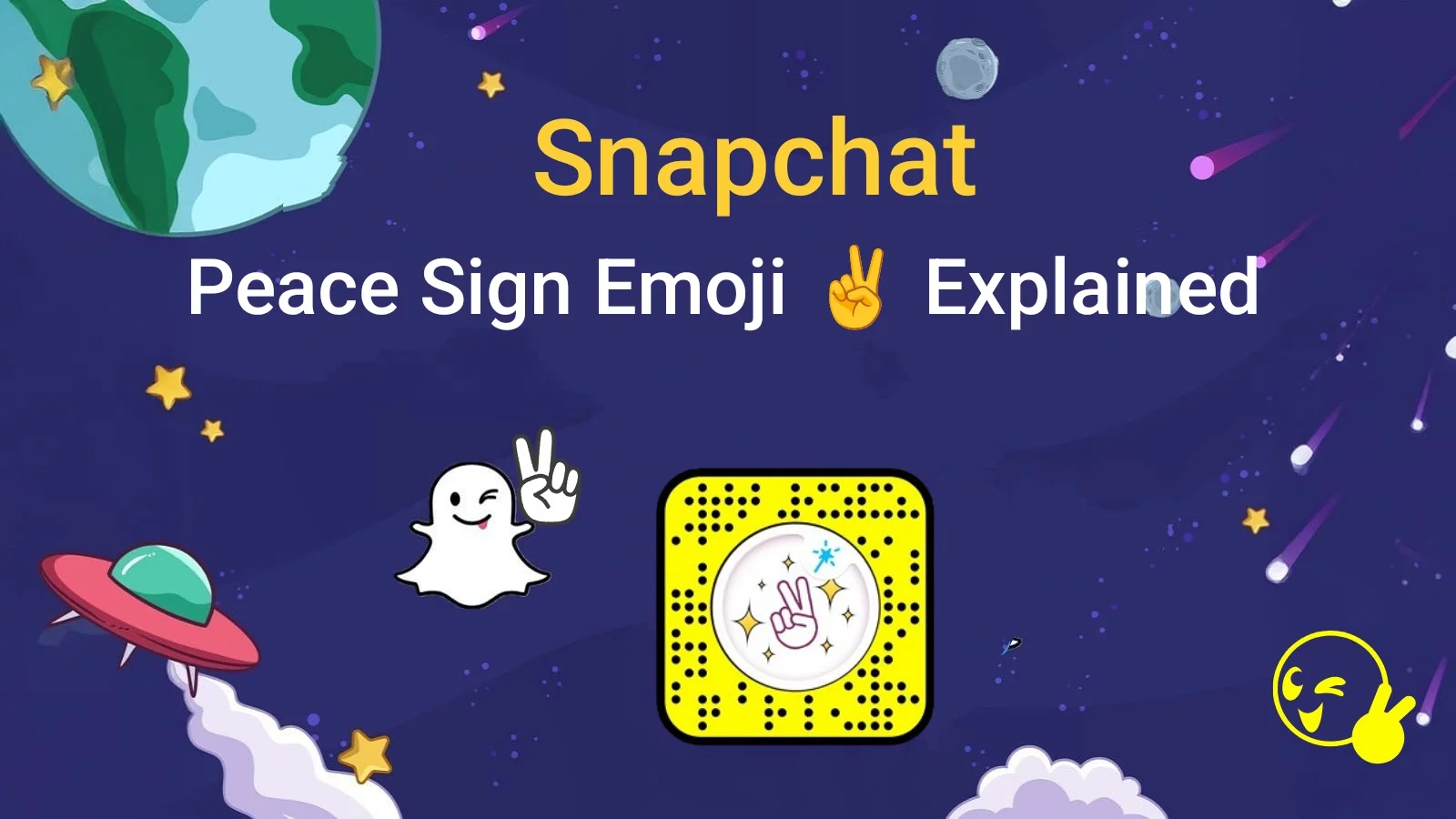 Peace Sign Snapchat Emoji (✌️) : What Does the Peace Sign Mean on Snapchat?