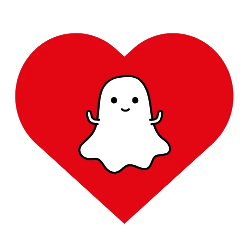 What does the Red heart mean on Snapchat Planets