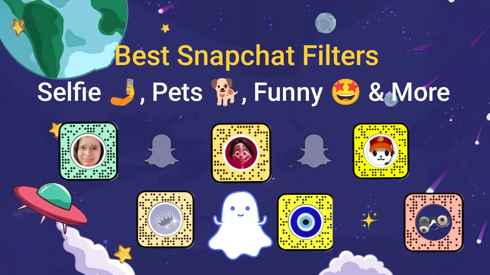 Discover the Funniest, Trendiest & Most Creative Snapchat Filters in One Place!