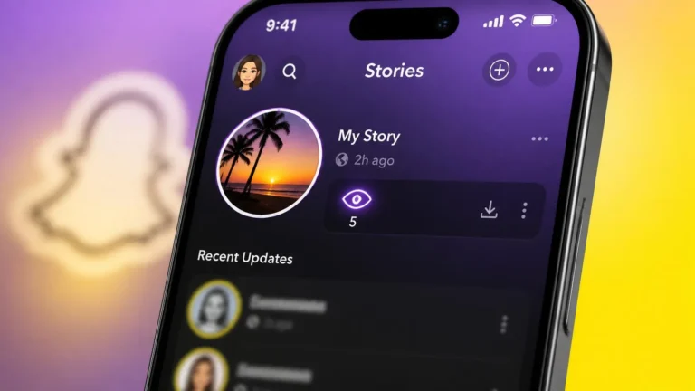 What does the eye mean on Snapchat Story - rewatch indicator icon