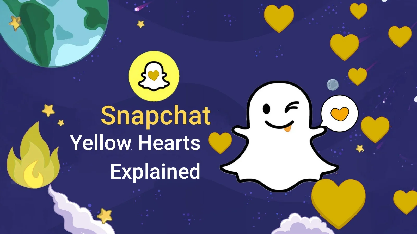 Understand What Does the Yellow Heart Mean on Snapchat