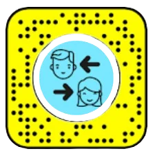 Snapchat Face Swap Lens switching faces between two users in real time