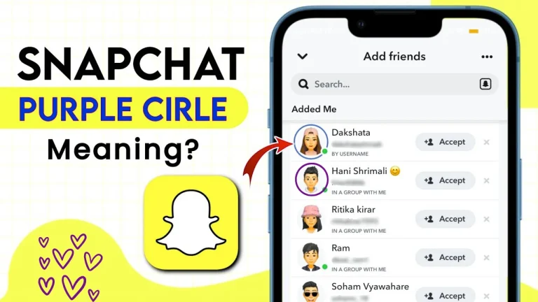 What Does A Purple Ring Around A Snapchat Profile Mean?
