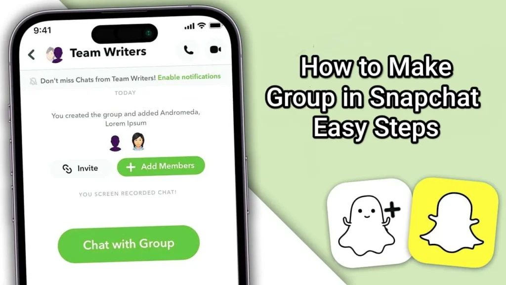 Step-by-Step Guide to Snapchat Group Chats
