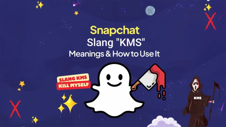 What Does KMS Mean on Snapchat explained with slang meanings and responses.