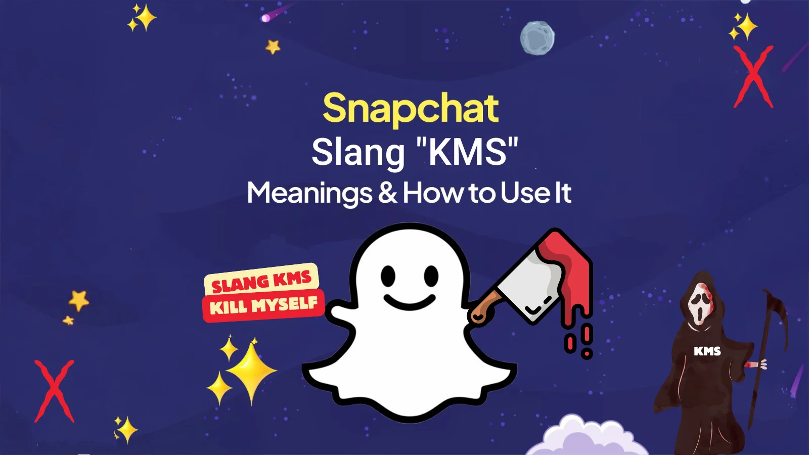 What Does KMS Mean on Snapchat explained with slang meanings and responses.