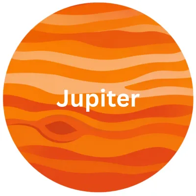 Jupiter Planet Color