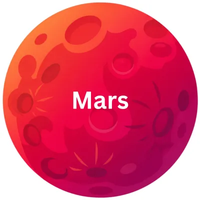 Mars Planet Color